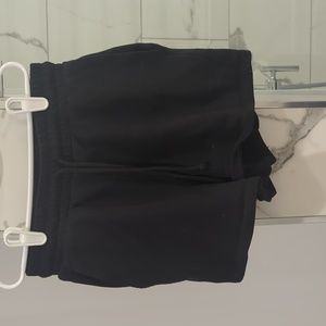 Zara Women's Black Drawstring Sweatshirts Sz S